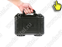 Акустический сейф SPY-box Кейс-1 GSM в руке Акустический сейф SPY-box Кейс-1 GSM в руке